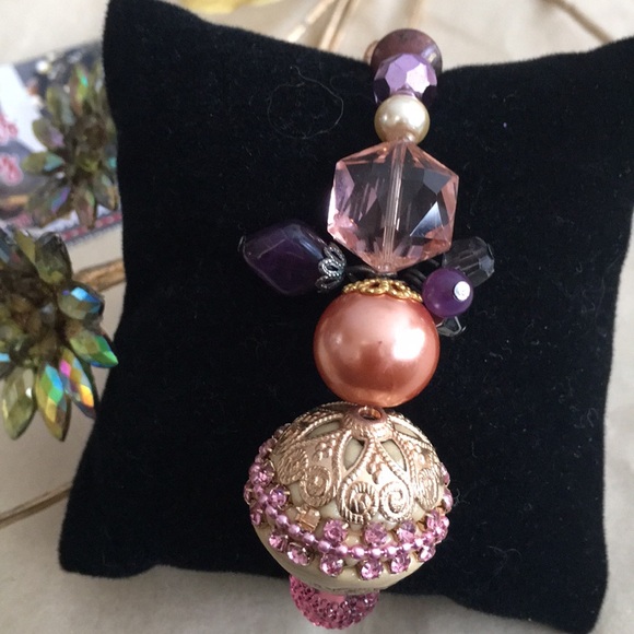 ☎️☎️ LAST CHANCE ☎️☎️ Bundle & Save Pink Stretch Vintage Bracelet for a Kid Gift - Picture 3 of 5